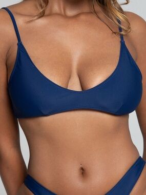 Society top in Navy from bright swimwear